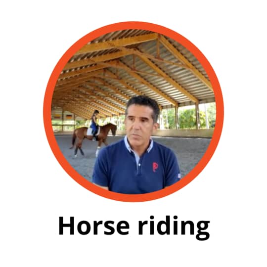 Horse riding Cesar Parra